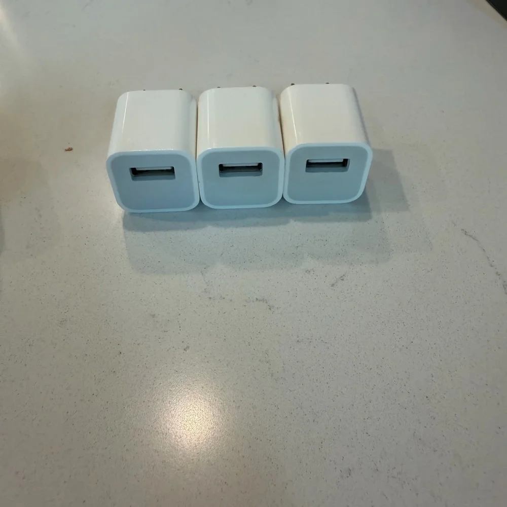 iPhone charger plugs